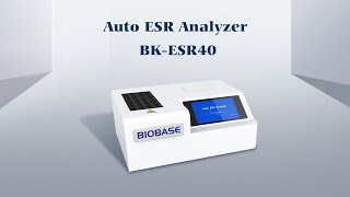 BIOBASE Auto ESR Analyzer BKESR40 [upl. by Savart]