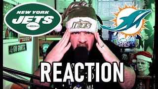 JETS vs DOLPHINS REACTION 121723 Why I HATE the JETS [upl. by Prudi]