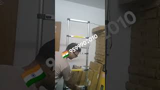 Telescopic aluminum ladder whole sale market in kalka ji Nehru place delhi 110019 [upl. by Koeppel]