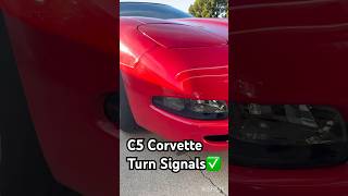 NEW C5 Corvette Turn Signal Assembly Recommended ❗️✅ [upl. by Ybhsa662]