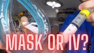 Mask or IV anesthesia induction [upl. by Kaile881]