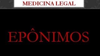 Medicina Legal 26 [upl. by Ahtikal]