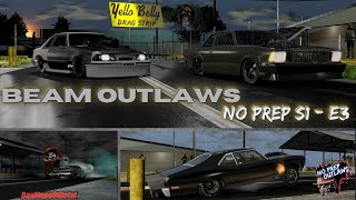 BEAMNG DRAG RACING YELLO BELLY NO PREP EP2 BeamNGDRIVE CRASHBOSSTV [upl. by Ennairrek]