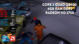 Grand Theft Auto 3  Core 2 Quad Q8400  4GB DDR2  HD 6750 [upl. by Anyahc]