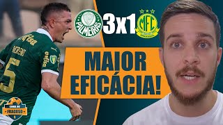 PALMEIRAS MAIS EFICAZ CONTRA O MIRASSOL  AINDA FALTAM AJUSTES [upl. by Follansbee]