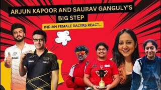 Arjun Kapoor Saurav Ganguly join the Indian Racing Festival  Indian Racers React  Part 1 [upl. by Stewart976]