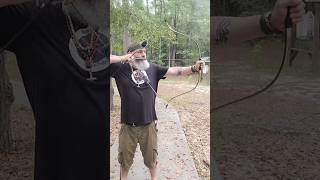 Shooting the Odinson Archery 50 lb Alp Turkish Bow odinsonarchery Archery bowandarrow [upl. by Rudyard147]