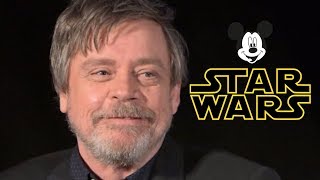 Proof that Mark Hamill is NOT Happy with DISNEYS STAR WARS [upl. by Swerdna]