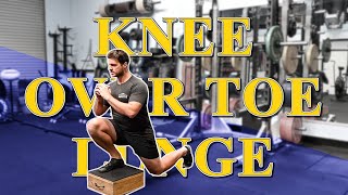 Knee Over Toes Lunge  Tutorial [upl. by Flowers]