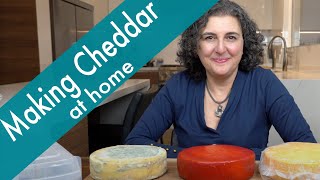 Make Cheddar at HomeAmazing Cheddar Recipe [upl. by Emile]