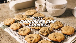 The Best Chocolate Chip Cookie Recipe [upl. by Yedorb]