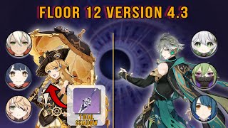 Version 43 Spiral Abyss Floor 12 Navia amp Alhaitham [upl. by Leoj882]