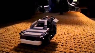 Lego delorean stop motion [upl. by Ahtan222]