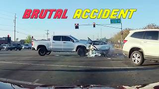 INSANE CAR CRASHES COMPILATION  Best of USA amp Canada Accidents  part 27 [upl. by Hazeghi]