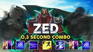 The Fastest Zed main in Euw  TomFleec Zed montage  League of Legends [upl. by Heurlin]