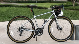 RITEWAY SONOMA ADVENTURE JAPAN MADE TOURING AND GRAVEL BICYCLE [upl. by Drofyar]