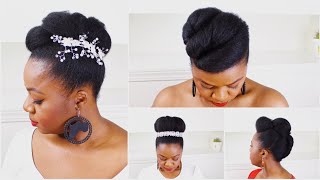 6 Simple amp easy natural hairstyles  Hairstyles for Black women 2020 [upl. by Rozanne]