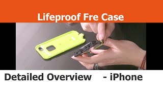 Lifeproof Fre Case with Touch ID  Up Close  iPhone Cases [upl. by Mary]