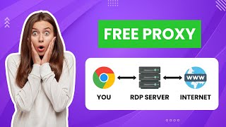 How To Easily Create A FREE Proxy Server Using RDP [upl. by Orhtej]