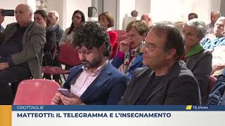 Grottaglie Matteotti Il telegramma e linsegnamento [upl. by Ainimre930]