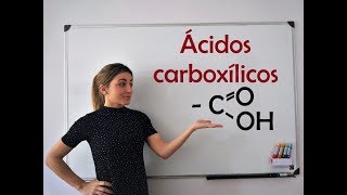 10 ÁCIDOS CARBOXÍLICOS Formulación orgánica [upl. by Llerrod]