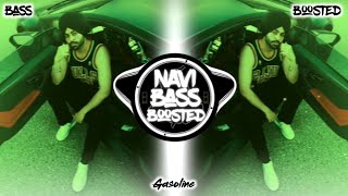 Gasoline✈️Bass Boosted Jordan Sandhu  Latest Punjabi Song 2024  NAVI BASS BOOSTED [upl. by Karlik918]