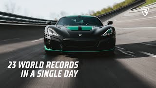 Bending Physics Rimac Nevera Smashes 23 Performance World Records [upl. by Gone]