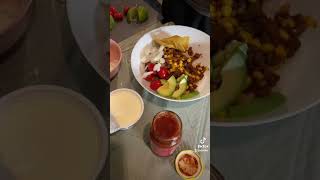 Easy taco bowl tacos food shorts viralvideo [upl. by Diane]