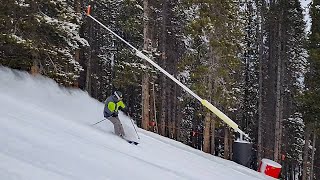 Breckenridge Ski Resort Peak 9 Colorado 1232022 [upl. by Cate162]