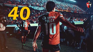 LOS 40 GOLES DEL PULGA RODRÍGUEZ EN COLÓN [upl. by Kriss]