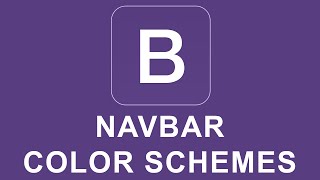 Bootstrap 4 Tutorial 37  Navbar Color Schemes [upl. by Daren227]