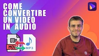 Come Convertire un Video in un audio  Tutorial Estrarre audio da un video [upl. by Yelsek]