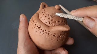 Small Earthenware Masterpiece Creating an Exquisite Earthen Cooking Pot [upl. by Haddad]