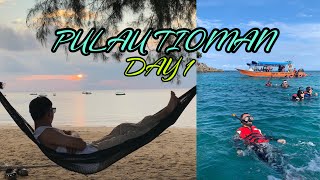 VLOG  PULAU TIOMAN  DAY 1 [upl. by Aron]