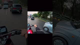 Be safe on Roads 🙏🥀 roadaccdient ladybiker bike rider motovlog awareness viralshort fyp [upl. by Etrem]