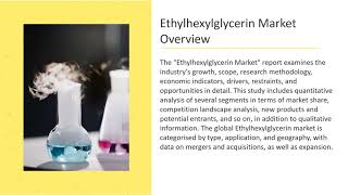 Ethylhexylglycerin Market  Industry Data Analytics  IDA [upl. by Suvart370]