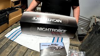 Nightforce atacr 735x56 and spuhr mount unboxing [upl. by Ruthanne]