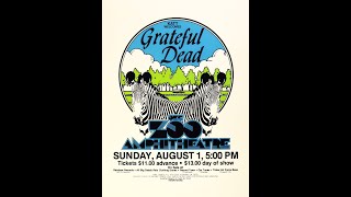 Grateful Dead 8182  Zoo Amphitheatre  Oklahoma City OK  sbd [upl. by Dnomsad]