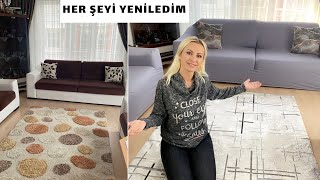 SALONUMU YENİLEDİM  Kılıflarla Yenilik🤗 [upl. by Malcah]