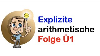 Explizite arithmetische Folge Beispiel 1 [upl. by Millian]