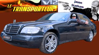 La VRAIE Mercedes W140 600 SEL du film Le Transporteur avec Jason Statham [upl. by Aynahs263]