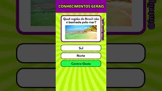 Quiz de Conhecimentos Gerais quiz quizinteligente perguntaserespostasconhecimentosgerais [upl. by Gray]