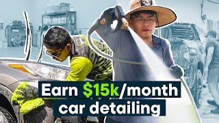 How to Start a Car Detailing Business amp Make 180kYear [upl. by Htiduj328]