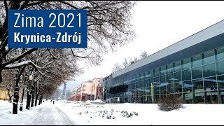 KrynicaZdrój Zima 2021 [upl. by Newsom]