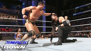 Roman Reigns vs Alberto Del Rio SmackDown December 10 2015 [upl. by Elram]