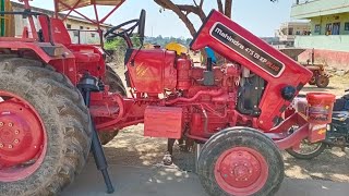 How to Tractor oil change oil 15w40 85 lites New Mahindra tractorFirst oil change [upl. by Amoreta]