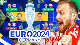 WARTOŚĆ PIŁKARZY DECYDUJE KTO WYGRA EURO 2024 [upl. by Ruggiero]