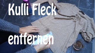 QUICK TIPP Kullifleck von Kleidung entfernen [upl. by Aurora494]