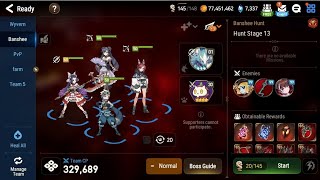 Epic Seven Bellona Banshee 13 oneshot A freetoplay team only free gear required [upl. by Frazer327]