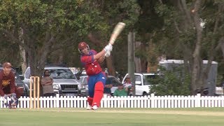 Chris Lynn Explodes in Premier Cricket [upl. by Cutler]